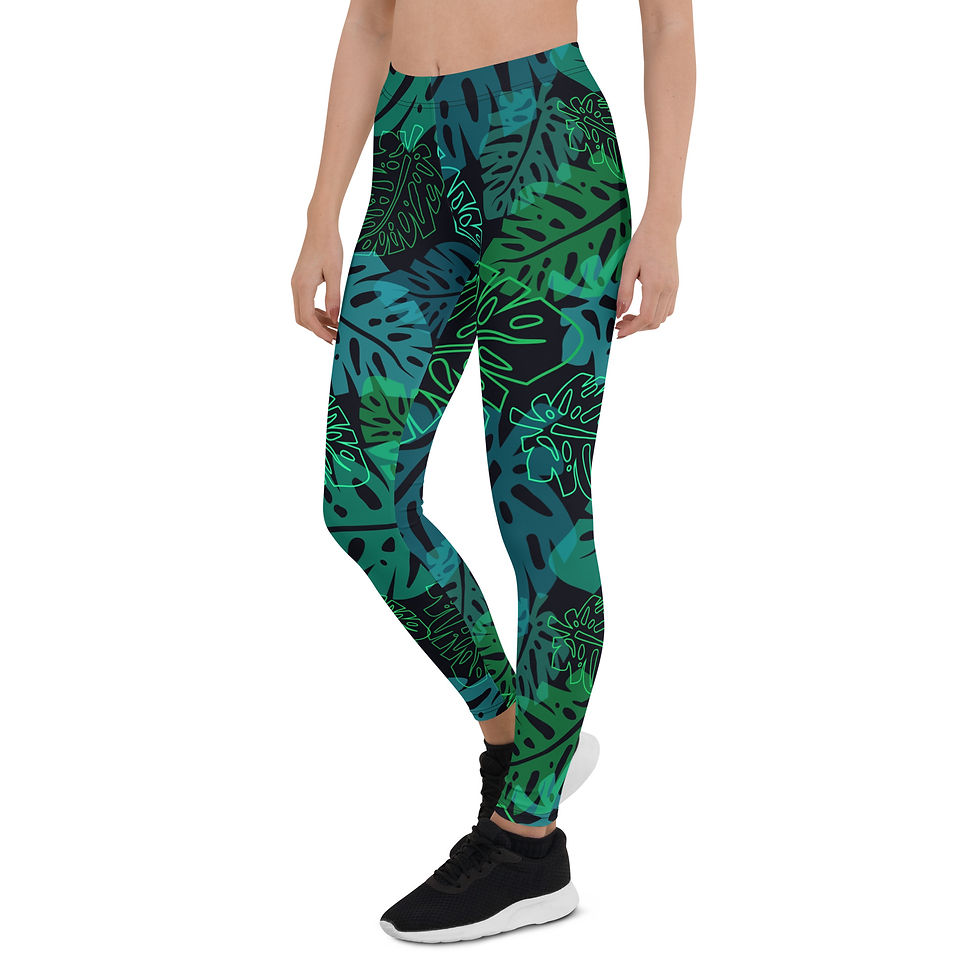 Thumbnail: Midnight Jungle Leggings