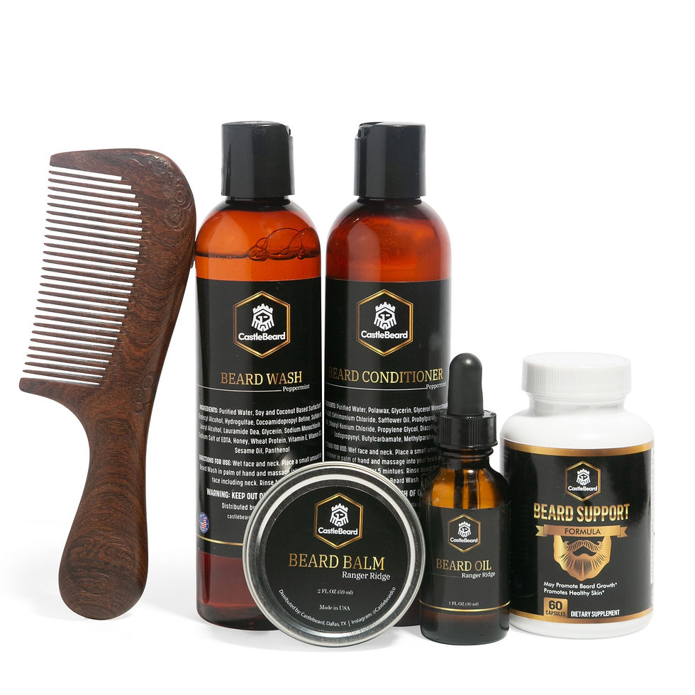 Thumbnail: Lux Full Beard Grooming Gift Set