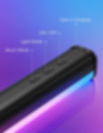 Thumbnail: Smart Light Bars RGB Flow Gaming Light Bar with 19 Scene and Music Modes