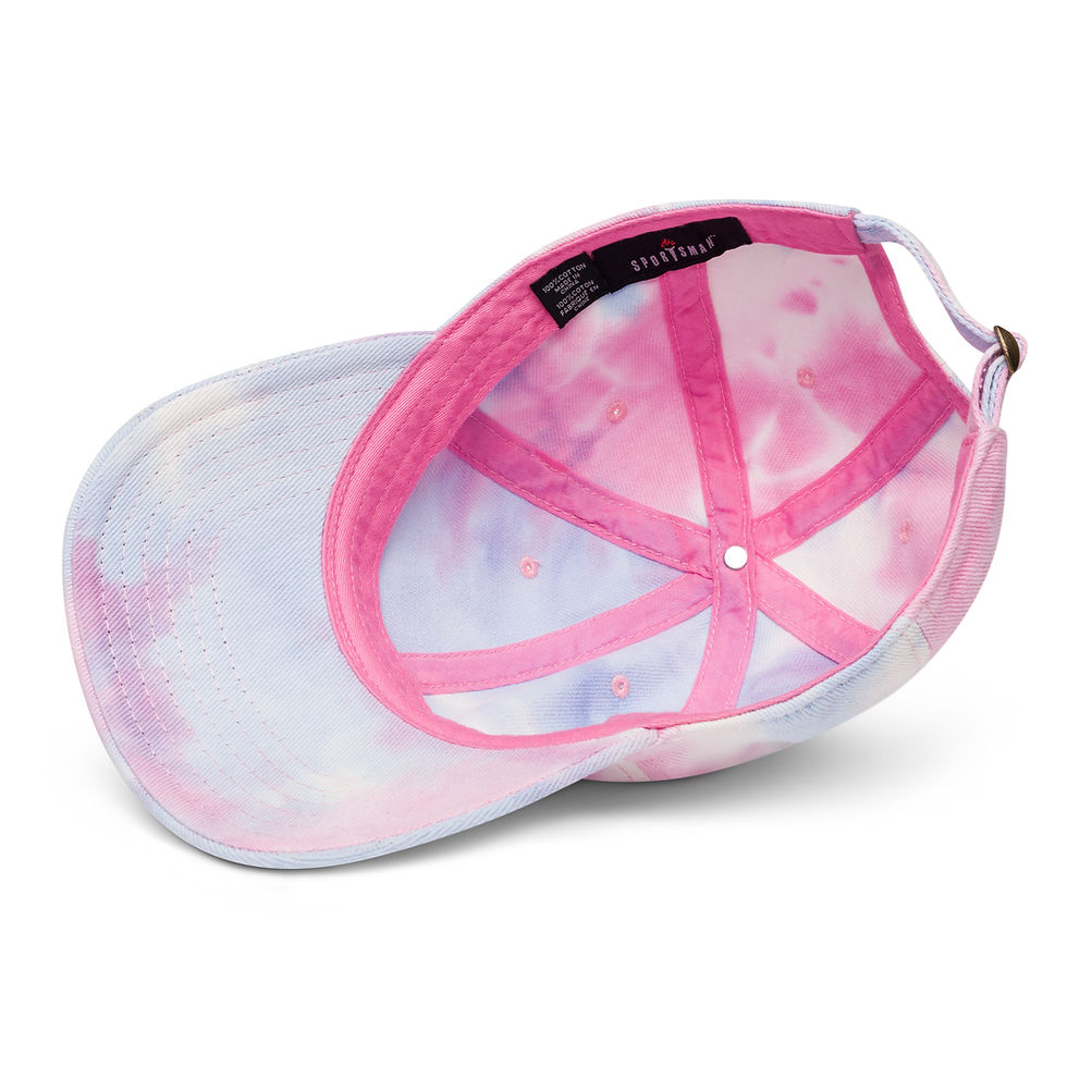 Thumbnail: Kind Heart Fierce Mind Cotton Candy Tie Dye Hat