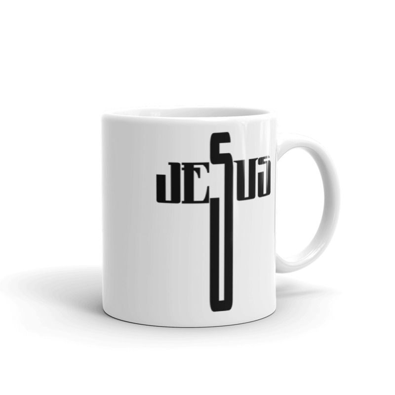 Jesus/Cross Mug (Available in 2 sizes)