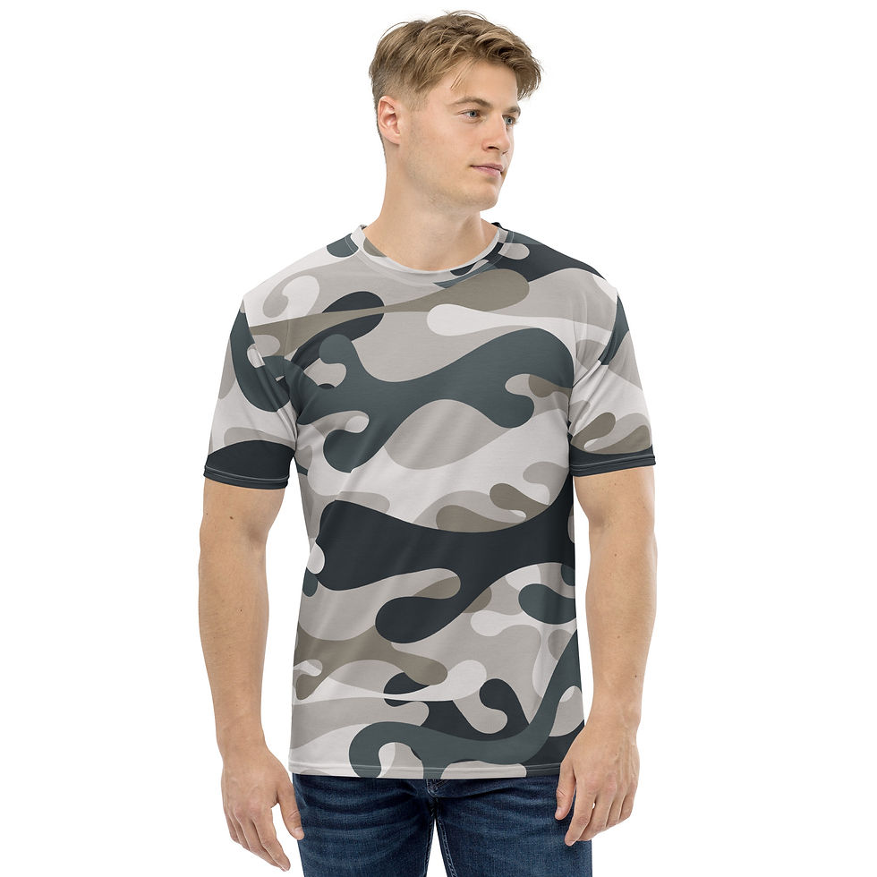 Modern Sea Moss Camo Premium Men's T-shirt