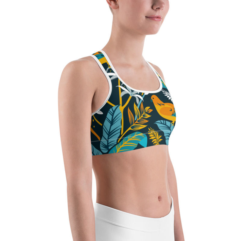 Miniatura: Birds in Paradise Sports Bra