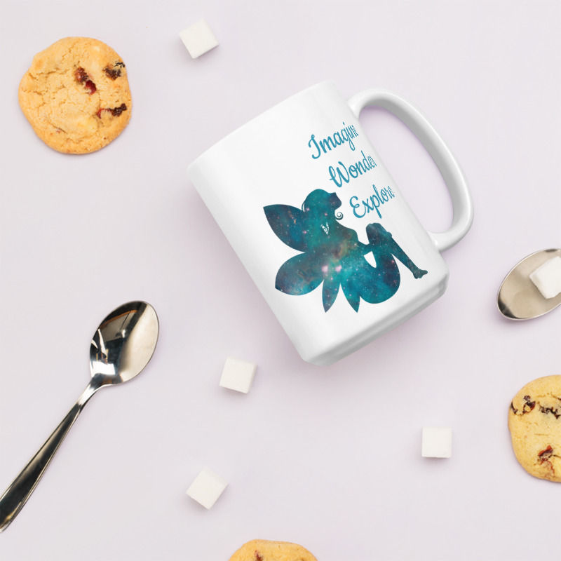 Thumbnail: Imagine Wonder Explore Fairy Mug (Available in 2 sizes)