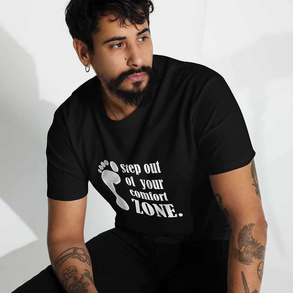 Step out of Your Comfort Zone Men's T-shirt