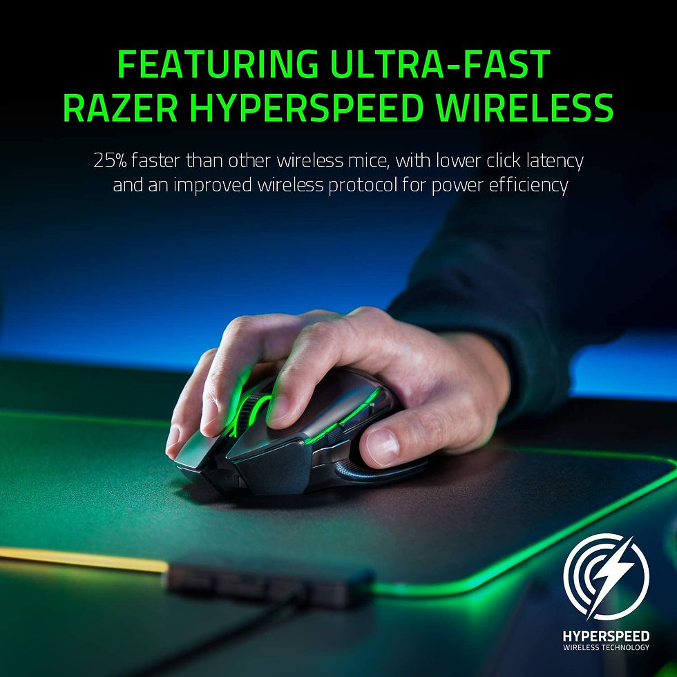 Thumbnail: Razer Basilisk Ultimate Hyperspeed Wireless Gaming Mouse: 20K DPI Optical Sensor