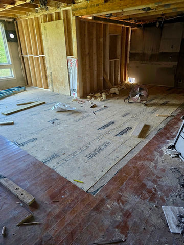 Home Fire Restoration: Current Project