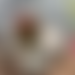 Toilet planter with red grass and artwork,