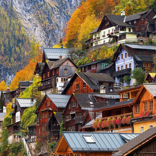 Herbstliches Bad Ischl