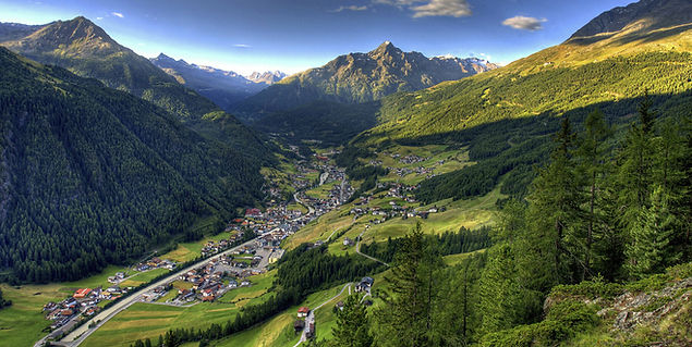 Sölden im Sommer