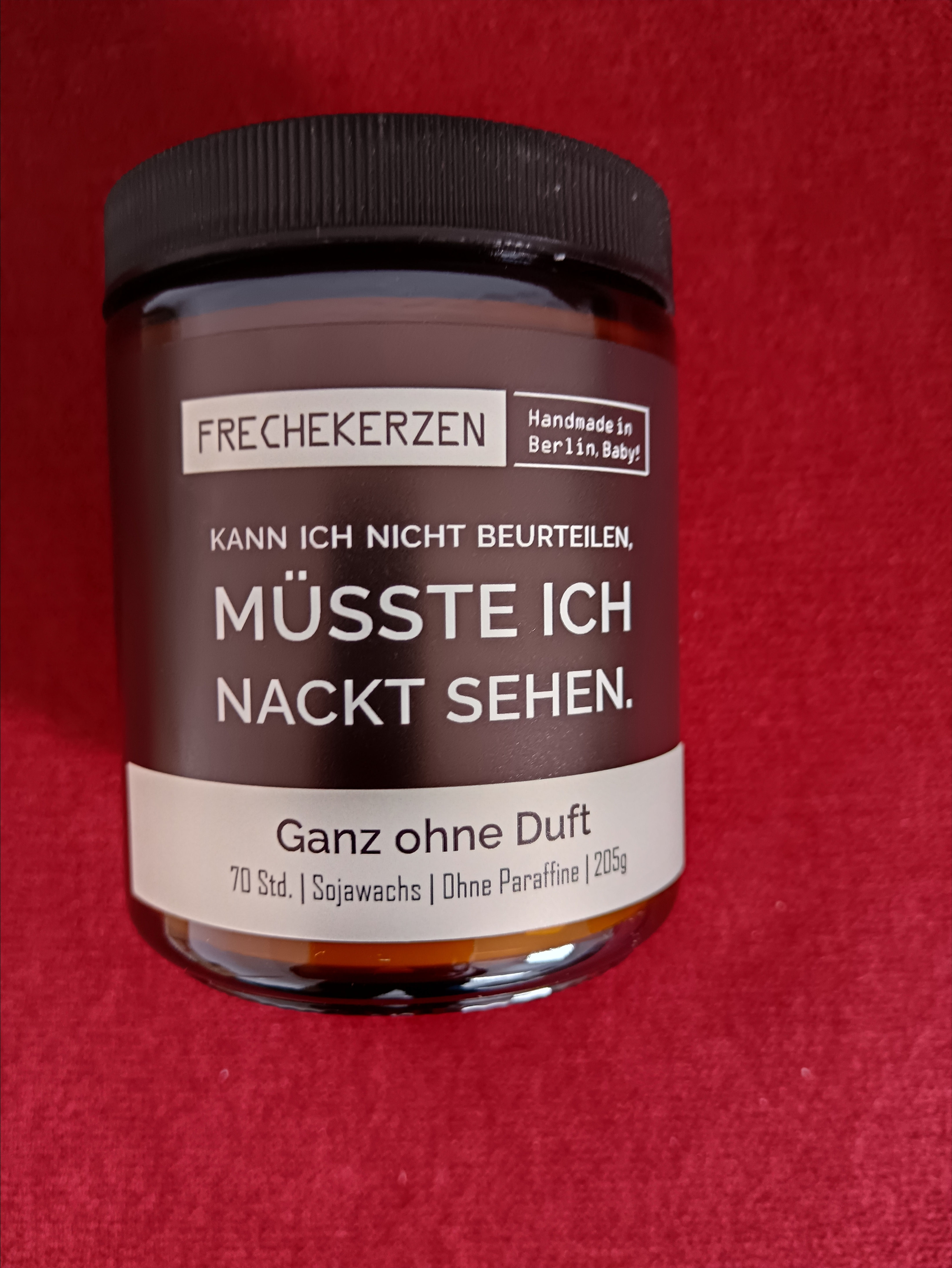 Duftkerze - Kann ich nicht beurteilen