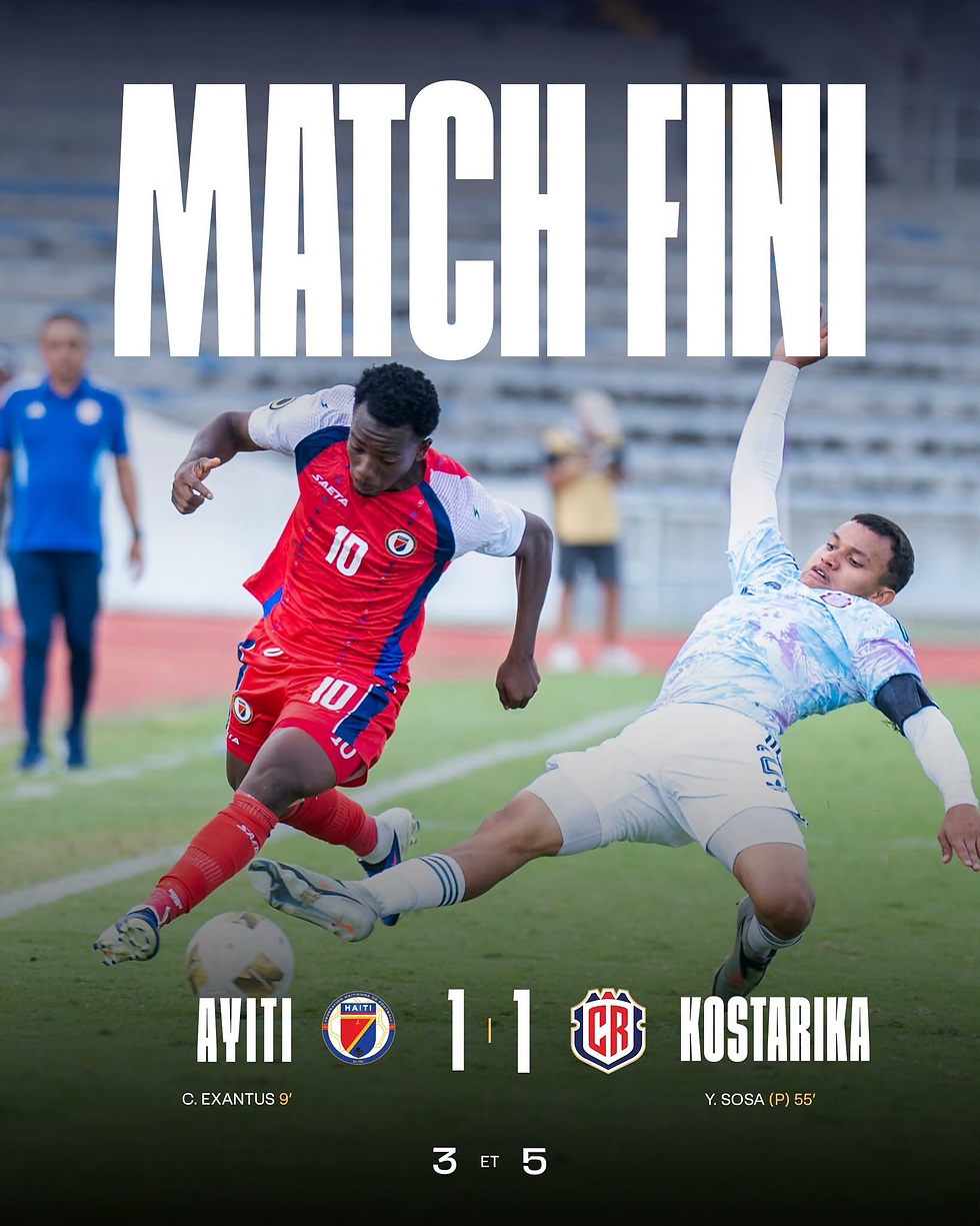 Haïti échoue aux tirs au but et rate sa première qualification pour la Coupe du monde U20