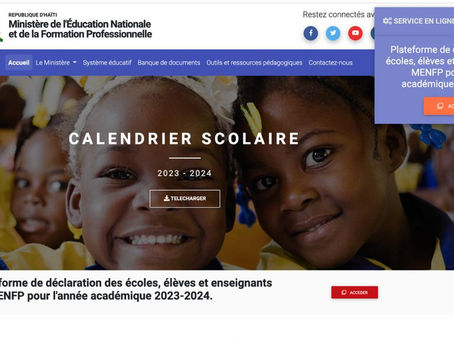 Le MENFP appelle à la protection des archives scolaires, dans ce contexte de violence à Port-au-Prince