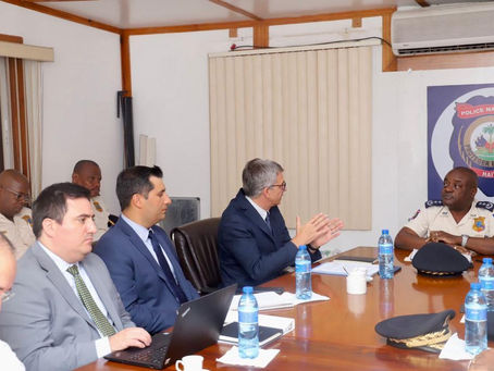 Une équipe d’évaluation de l'ONU à rencontré Frantz Elbé sur la situation sécuritaire d'Haïti