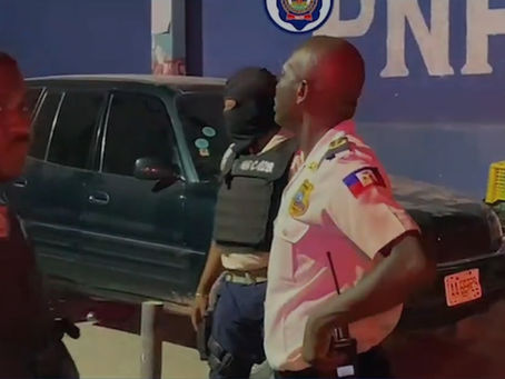 Le Commissaire Lavaud Bélimaire visite un policier blessé à Delmas et relance les patrouilles nocturnes dans sa juridiction