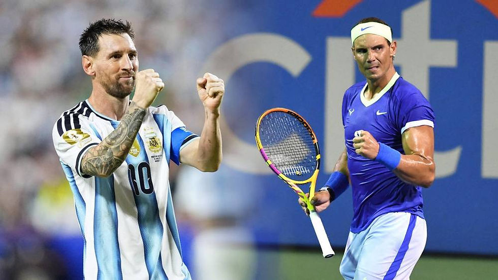 Messi rend hommage à Nadal