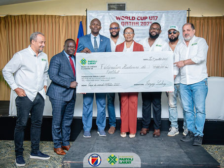 Coupe du Monde : La Fédération Haïtienne de Football et la Fondation Paryaj Lakay ont scellé un partenariat