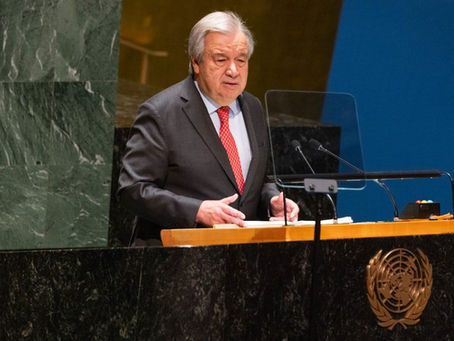 ONU : Antonio Guterres alerte sur une « ère de souffrance humaine impitoyable »