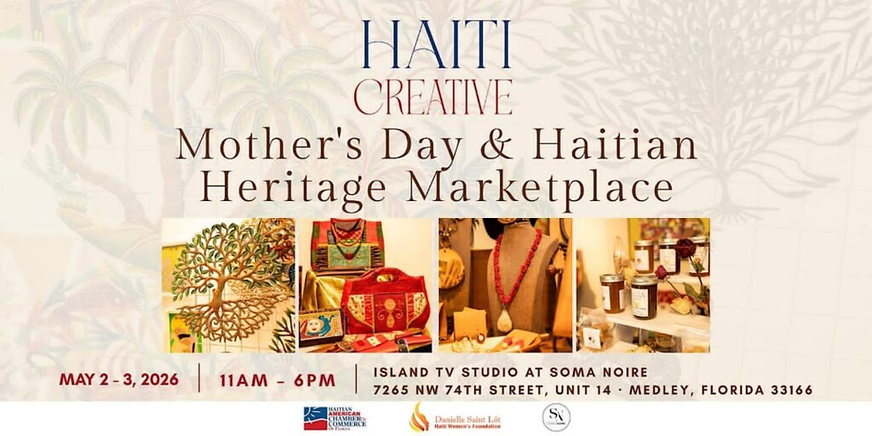 Miami célèbre le génie haïtien avec un marché d’exception