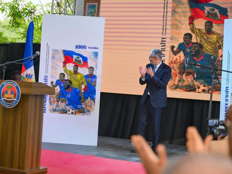 Haïti : un timbre pour sceller une qualification historique