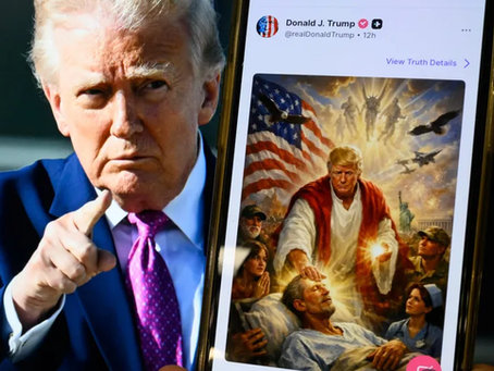 Polémique religieuse : Trump supprime une image controversée le représentant en Jésus