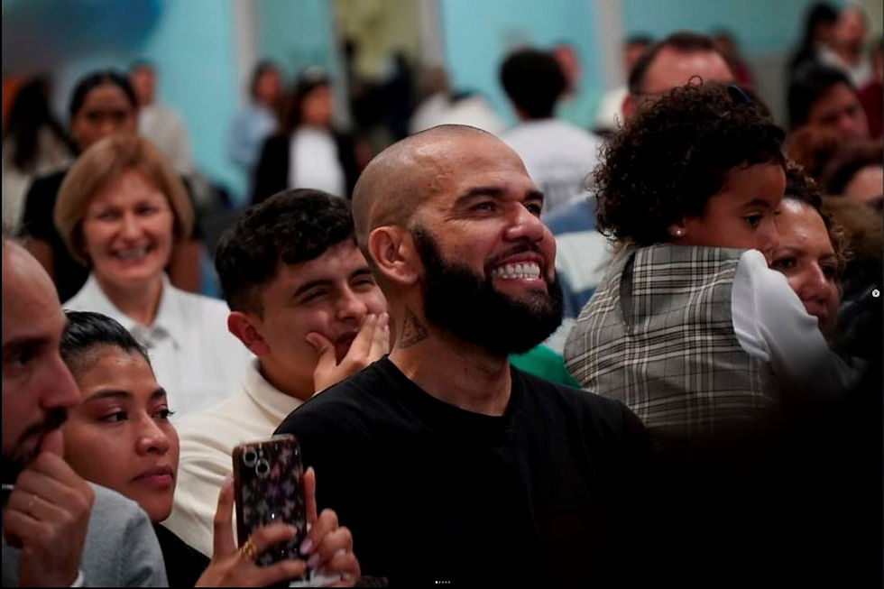 Dani Alves : de la prison à la prédication devant 35 000 fidèles