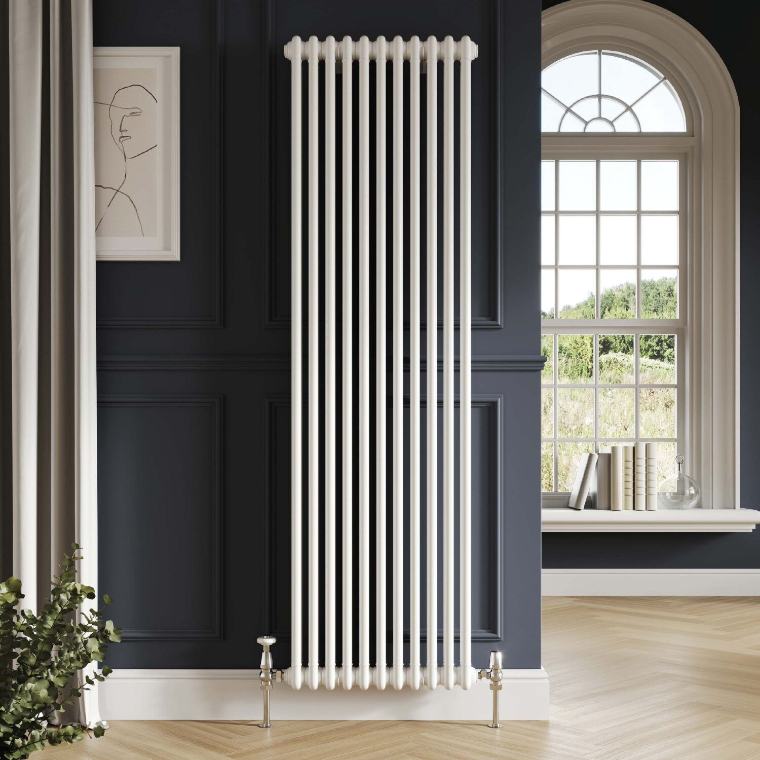 2 Column Vertical Designer Radiator – 1500 X 335