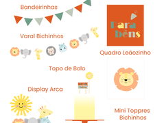 ARQUIVO DIGITAL - Kit Arca de Noé       R$ 60,00  