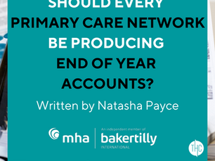 Should every primary care network be producing year-end accounts?