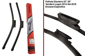 Palheta Dianteira Sandero Logan 2014 Até 2019 Encaixe Específico.jpg