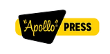Apollow Press Logo, black and yellow