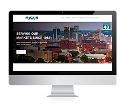 McCain Sales Website Mockup