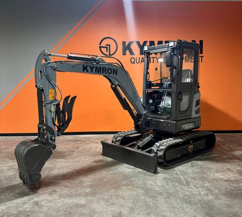 ●Kidd-x KYMRON® XH32D Pro Series Excavator with Thumb + Cab w/ Heat