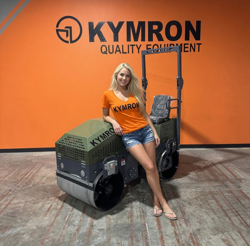 KYMRON® RR-14 Vibratory Roller W/ Water jet | K&R Equipment