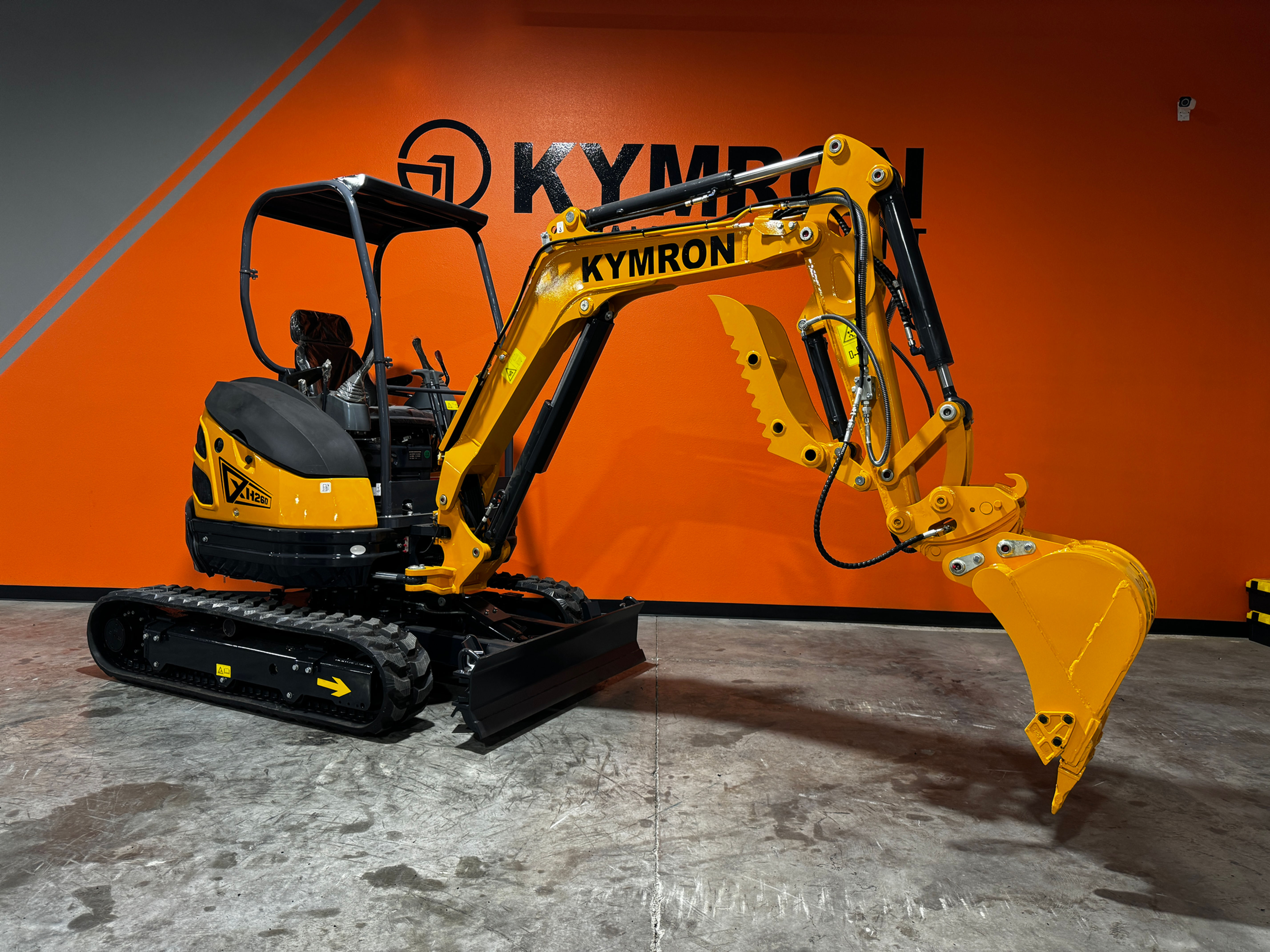 KYMRON® XH26D Mini Excavator (w/ Yanmar/Kubota Diesel Engine)