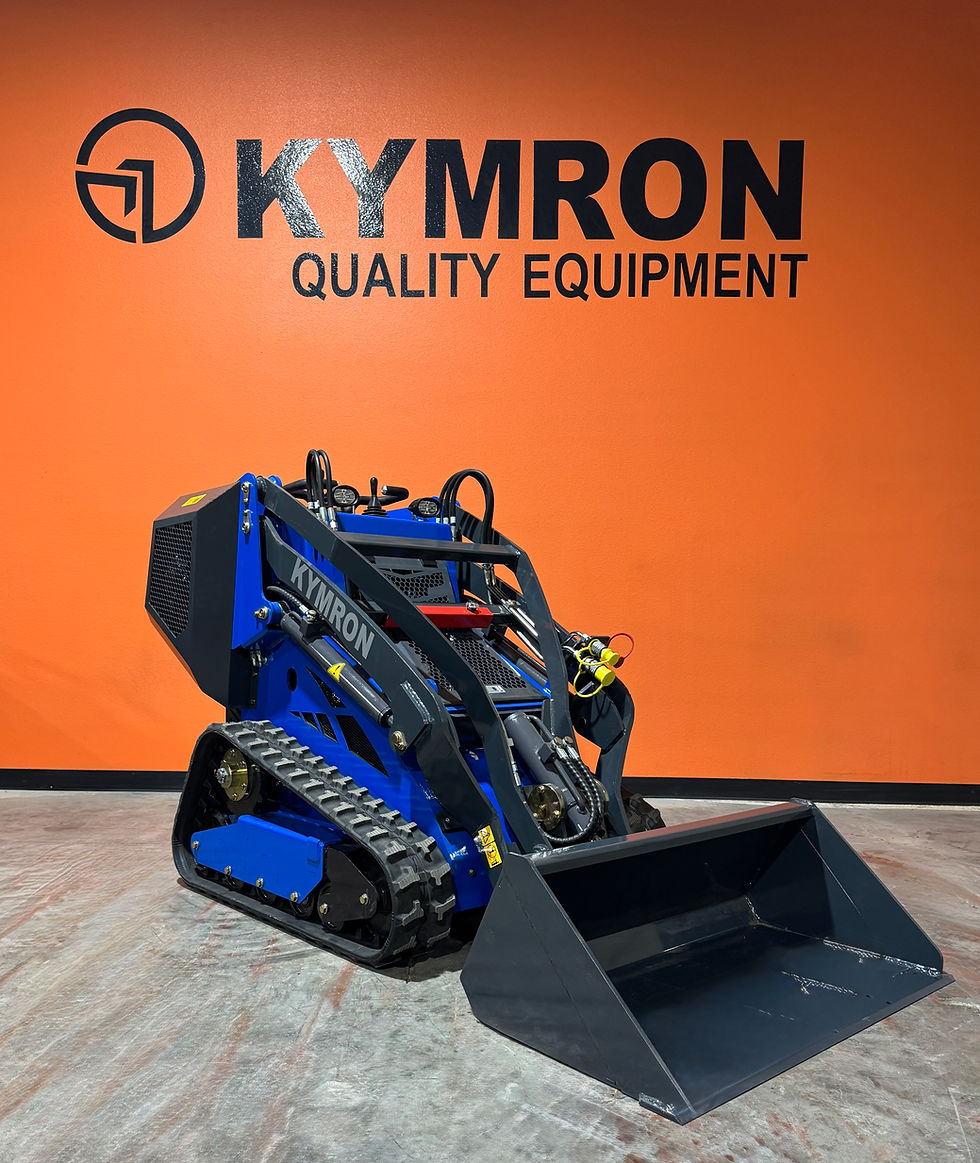 Thumbnail: KYMRON® Stand On YTL23-2 Skid Steer w/ Auxiliary Hydraulics