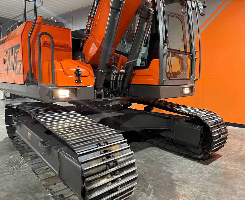 Thumbnail: KYMRON® XH140 Pro Series Excavator with Thumb + Cab w/ AC &Heat AM/FM Radio