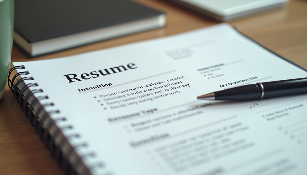 Top Tips for a Successful Resume Refresh