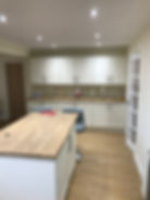 Shaker style kitchen in matt ivory 3