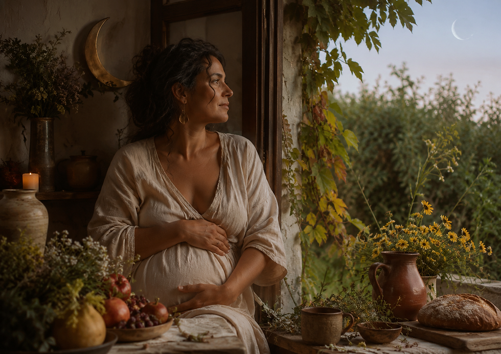 La Madre en el tarot: gestar no es esperar
