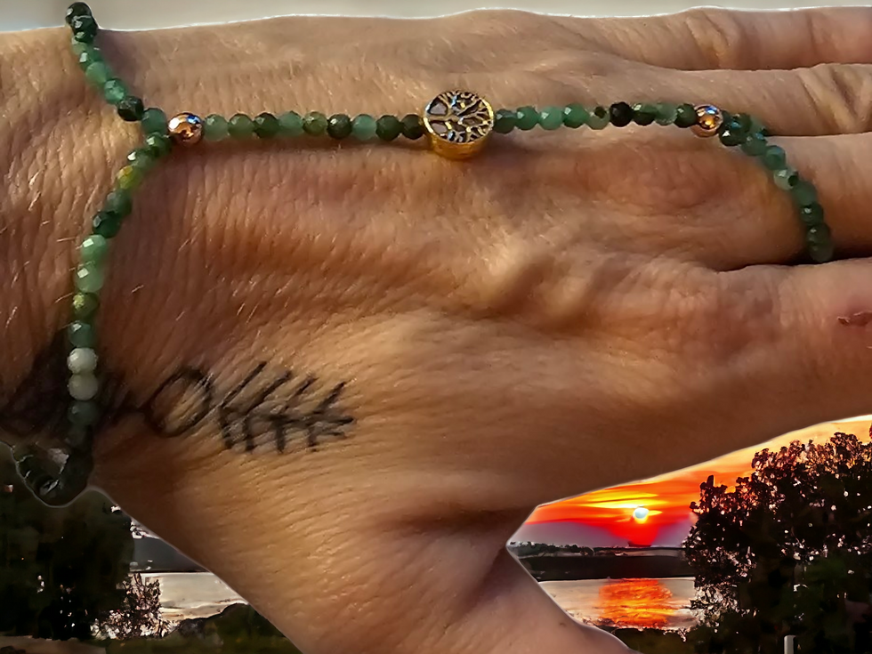Thumbnail: Boho Finger Wrap Bracelet 