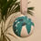 Thumbnail: Lilypad Hand Painted Bauble in Blue