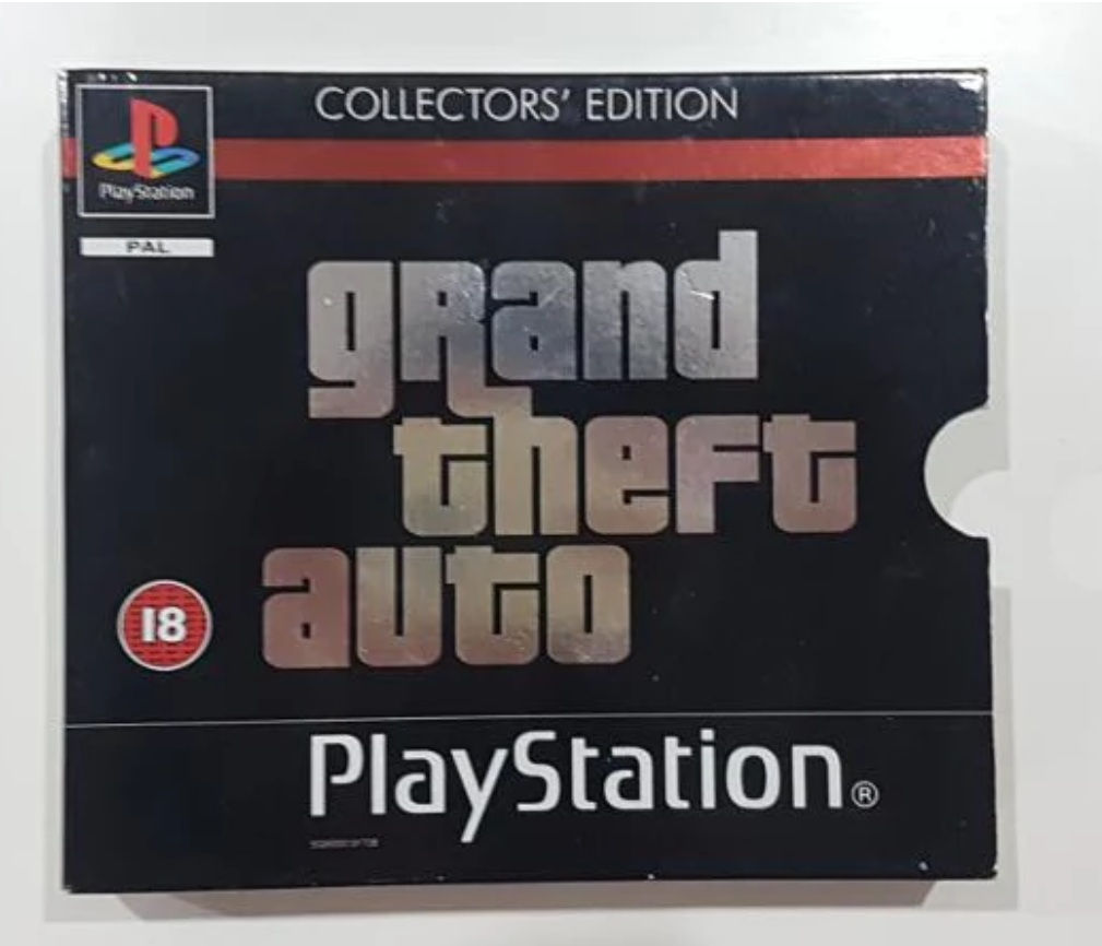 GTA Collectors Edition PS1 Prensado 