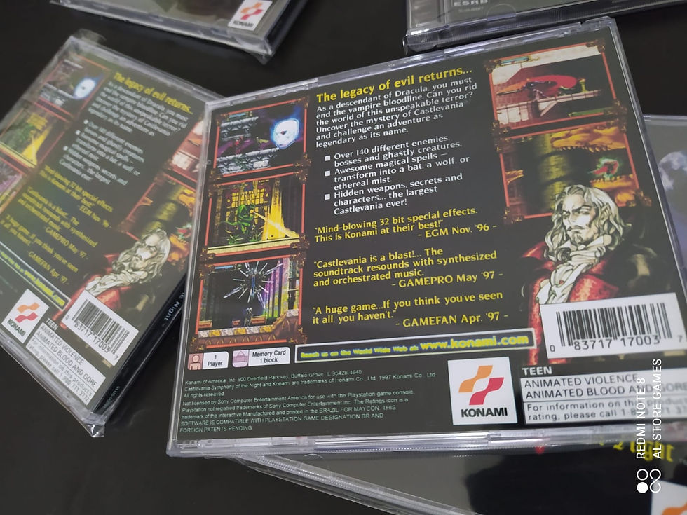 Miniatura: Castlevania SOTN PS1 Prensado