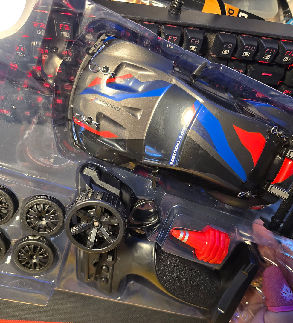 Miniatura: Carrinho Drift Preto