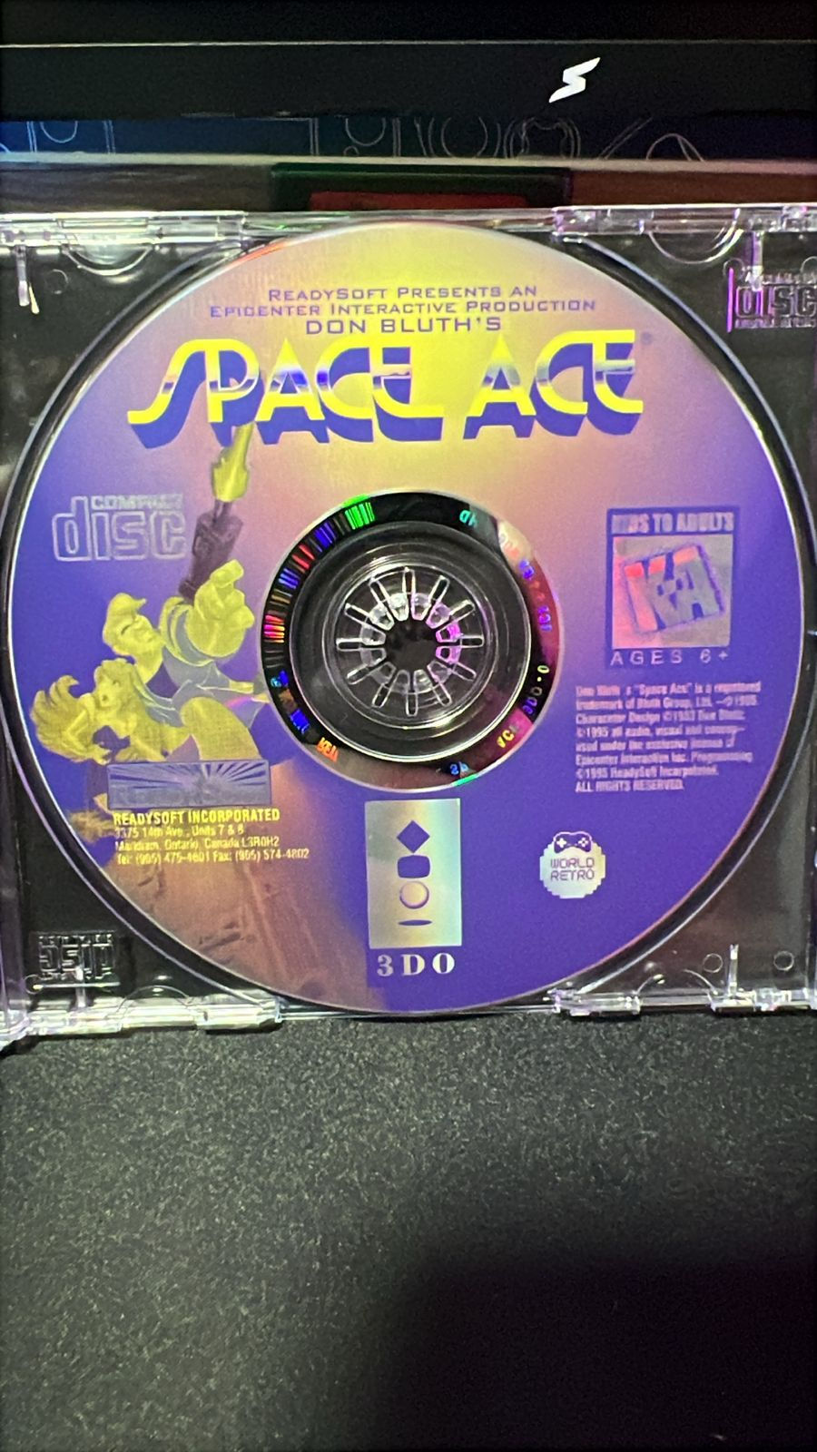 Miniatura: Space Ace 3DO Prensado 