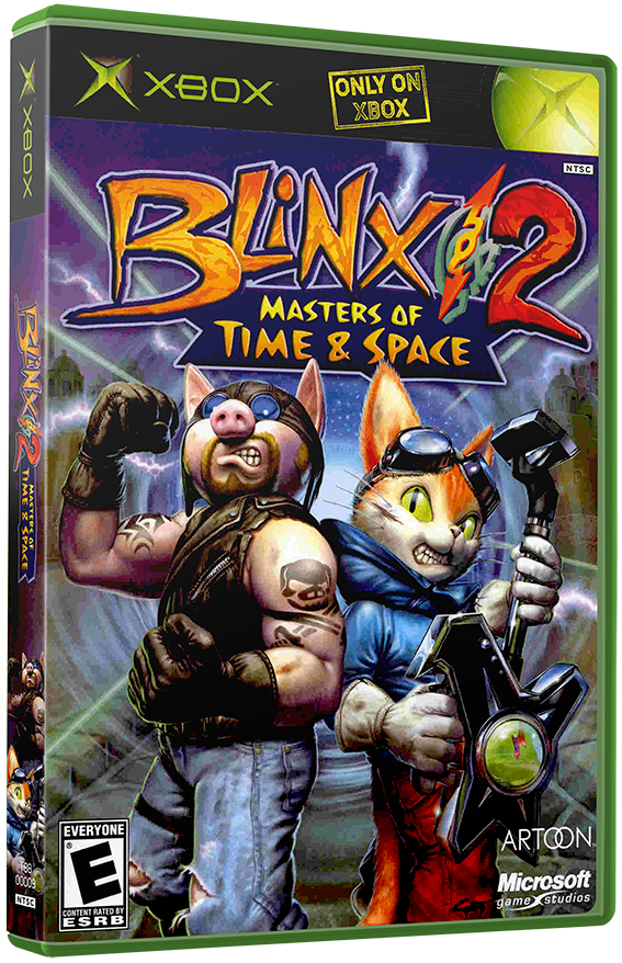 Blinx 2 - Masters of Time and Space Xbox Clássico