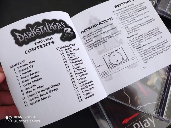 Miniatura: Darkstalkers 3 PS1 Prensado
