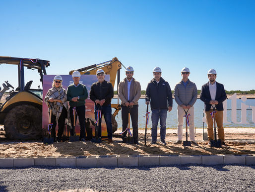 Los Pingos amenities construction start