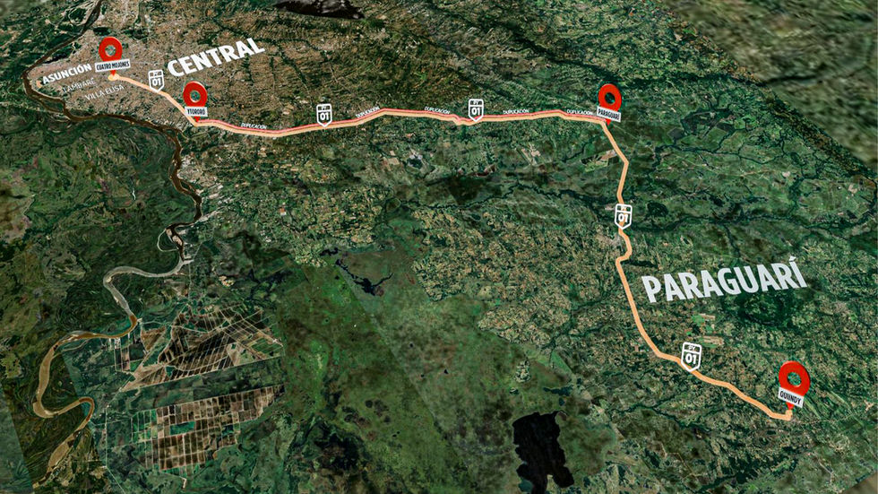 Obras Principales De La Ruta PY01